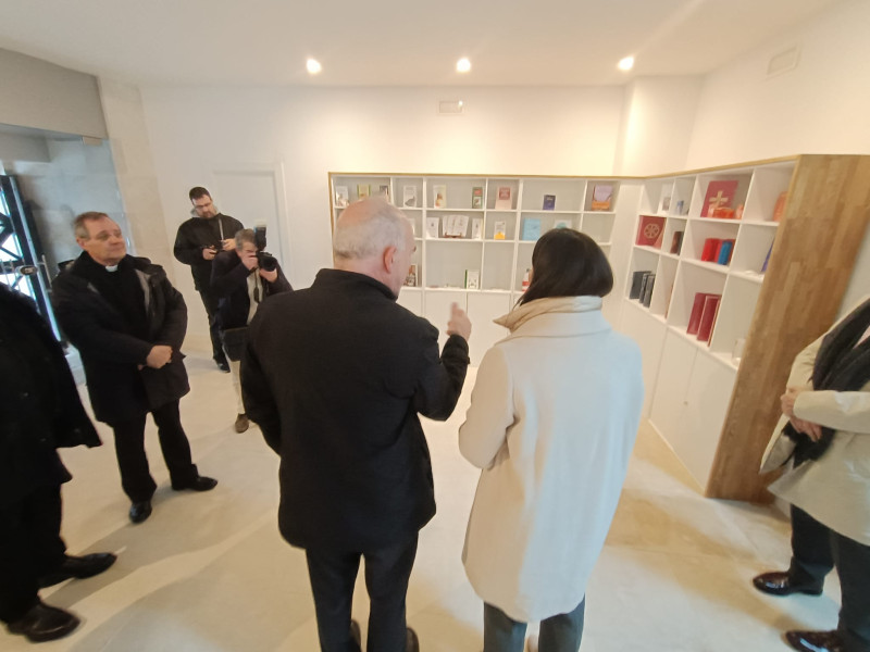 Arturo Ros y Gema Igual en el Bastión de la Catedral