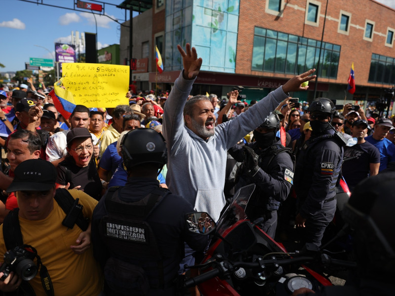 Protestas en Caracas