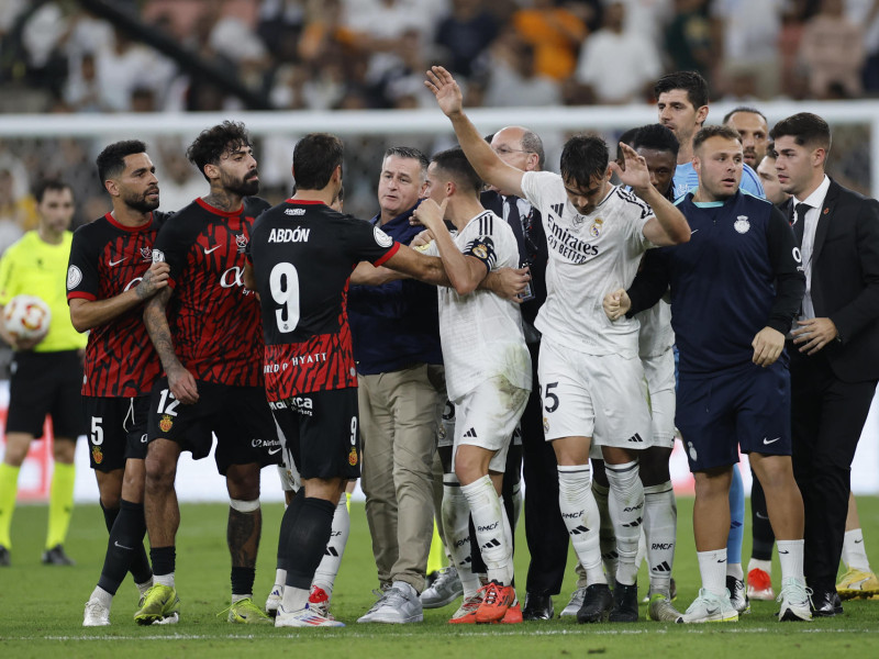 Tangana final en el Real Madrid - Mallorca