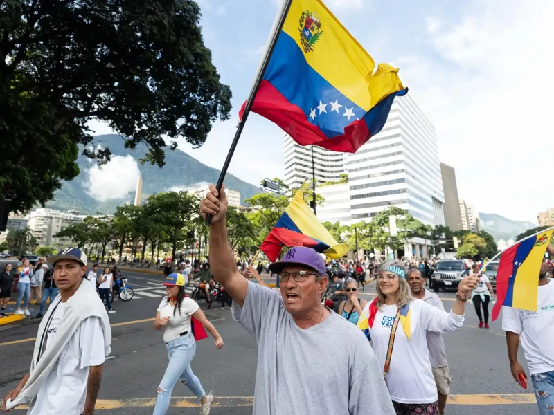 Protesta en Venezuela tras las elecciones de julio de 2024