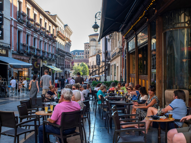 El barrio húmedo, en León