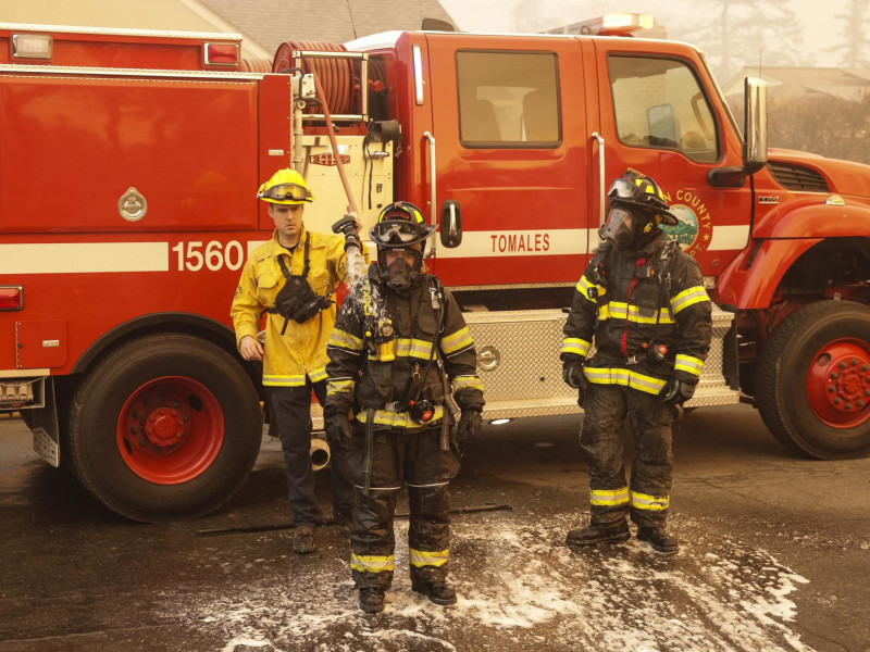 Cuerpo de bomberos en Los Angeles