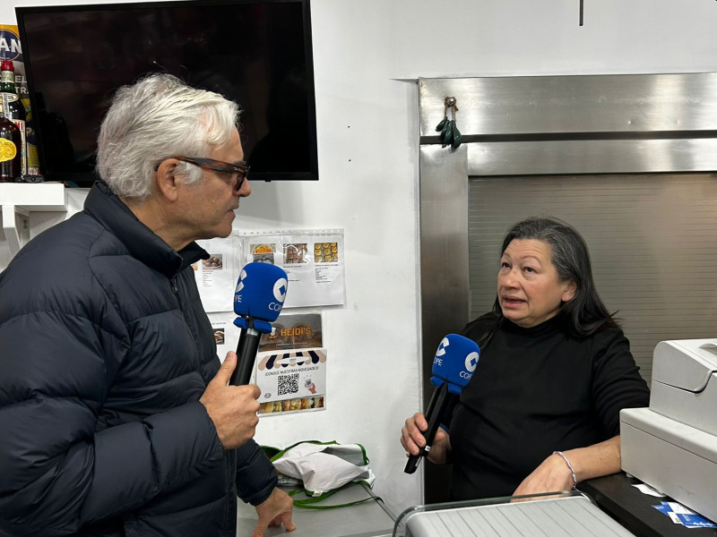 Son bastantes los venezolanos que se han instalado en el barrio madrileño de Vallecas