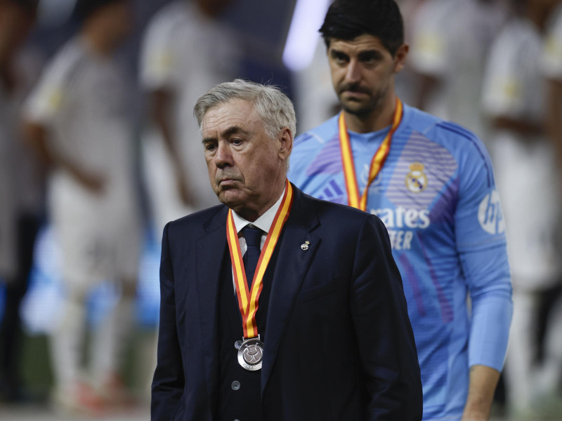 Carlo Ancelotti, entrenador del Real Madrid