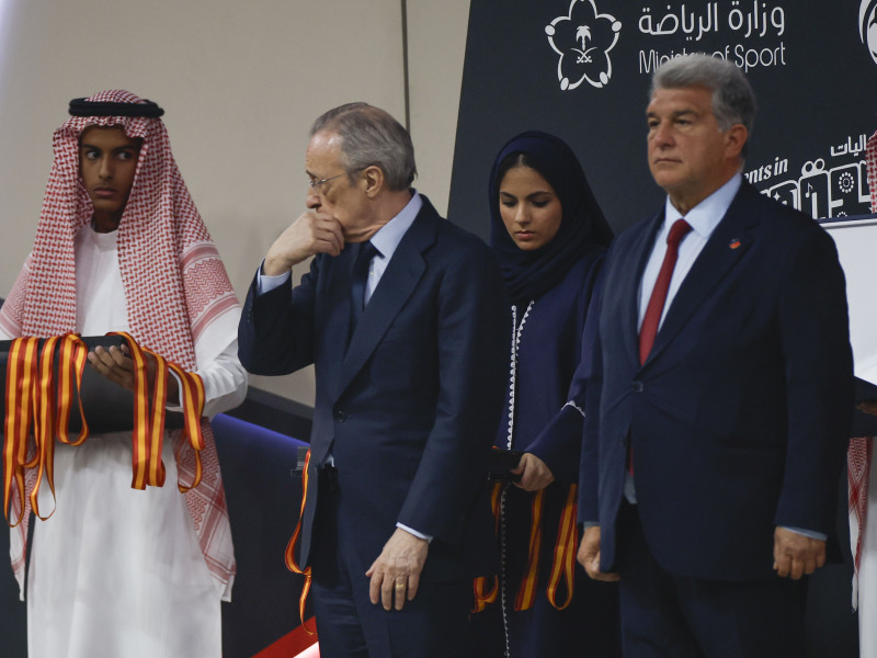 Florentino Pérez y Joan Laporta