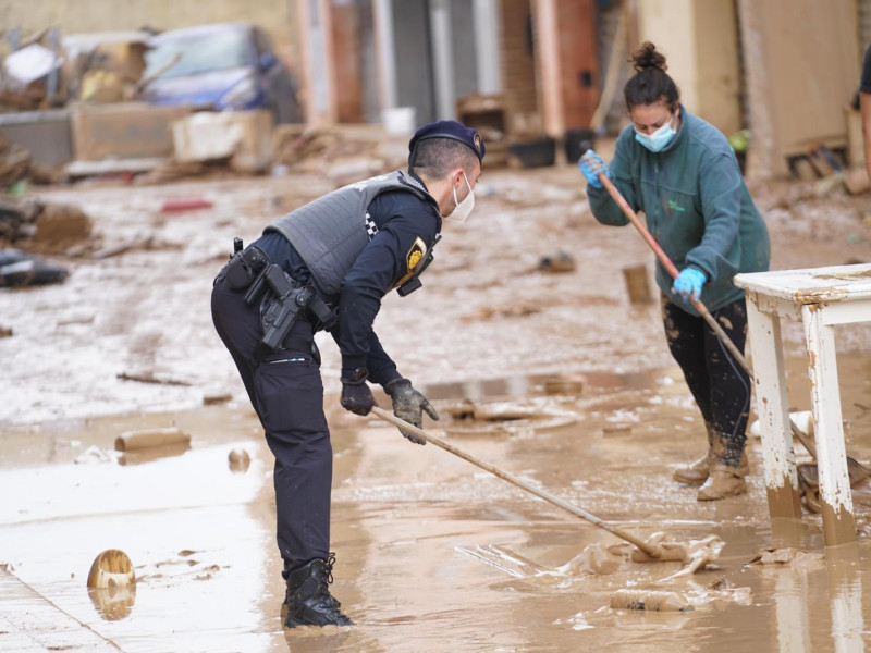 POLICÍA LOCAL VALENCIA EN LA DANA