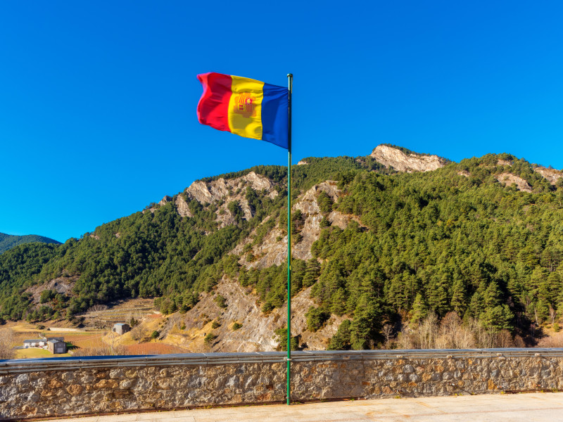 Bandera de Andorra