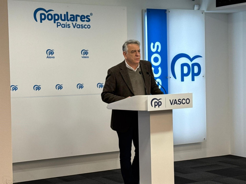 Javier de Andrés, líder del PP Vasco