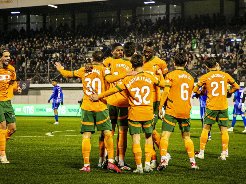 El Valencia CF estará en el sorteo de cuartos de la Copa