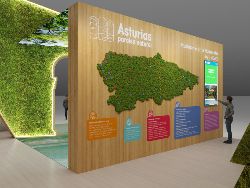 "Se trata de un diseño audiovisual, abierto... Hemos apostado por líneas limpias y espacios inmersivos"