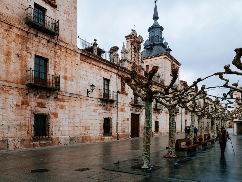 Calle Mayor. Burgo de Osma, Soria