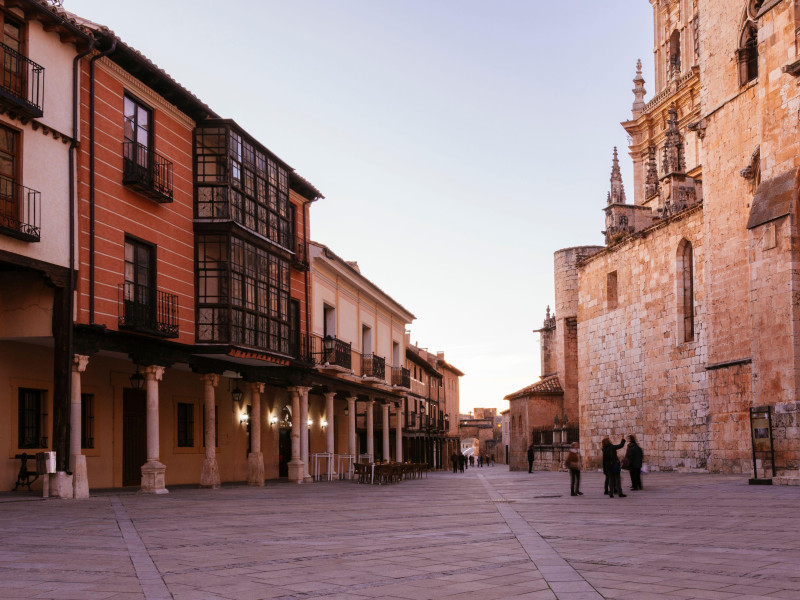 Plaza de la Catedral. Burgo de Osma, Soria