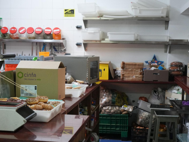 Interior de las instalaciones del Comedor de los Pobres de Salamanca