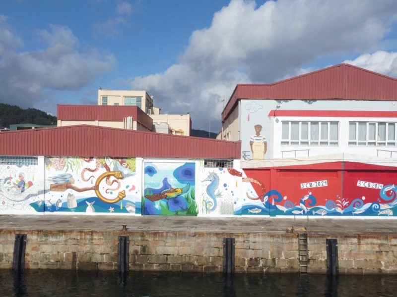 Frontal de la Cofradía de Pescadores de Burela