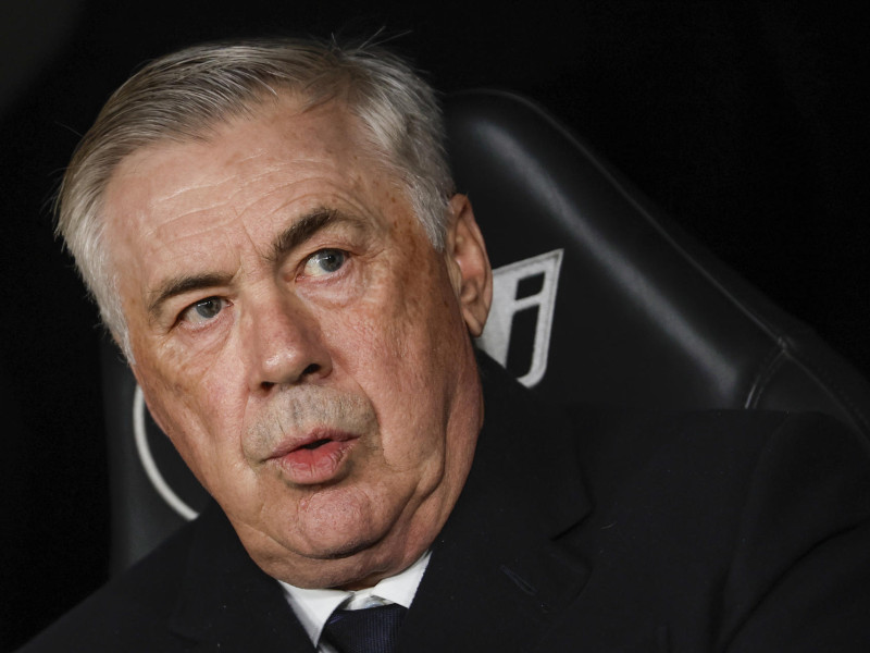 Carlo Ancelotti, entrenador del Real Madrid