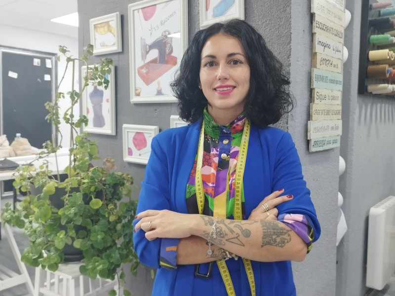 Lorena, la dueña de la academia