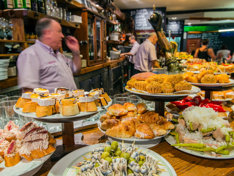 Bar pintxos San Sebastián, archivo