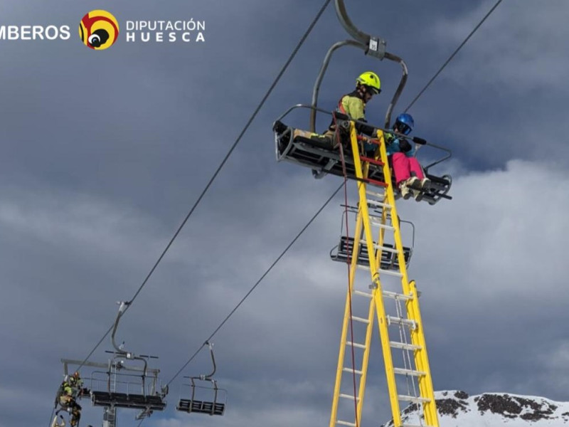 Rescate de los Bomberos de la DPH