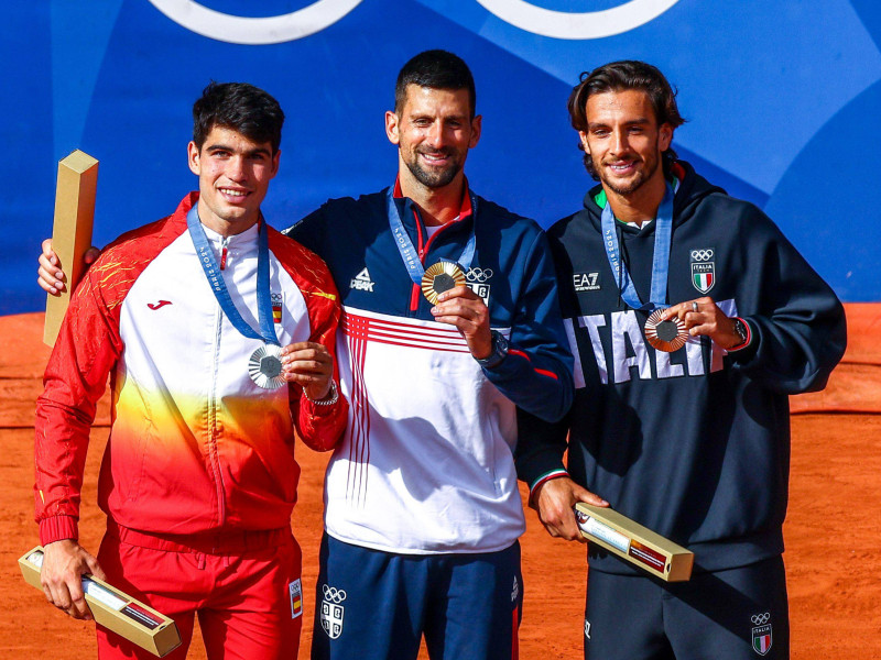 El último duelo entre el serbio y el español fue la final olímpica de París 2024.