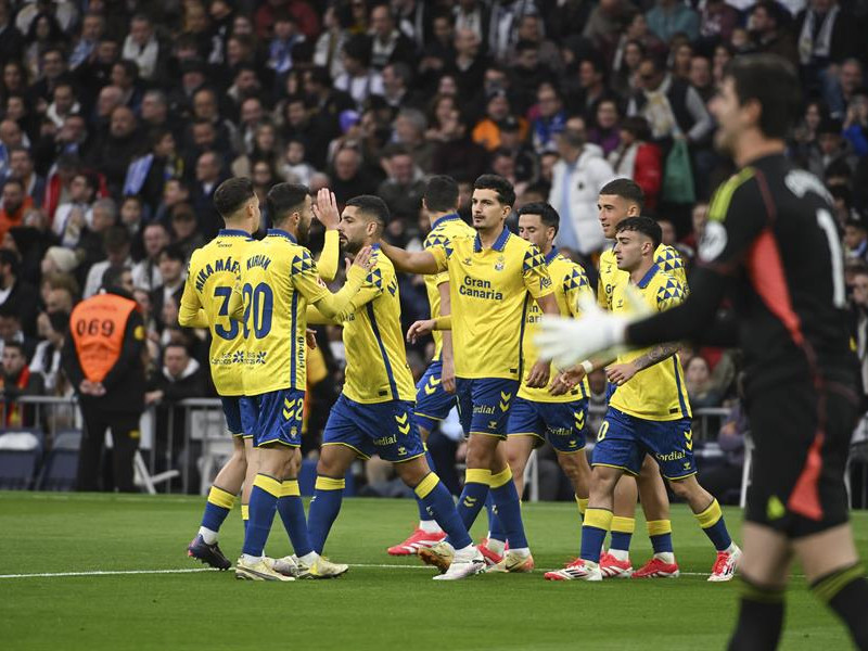 Gol de Fabio Silva Real Madrid Las Palmas