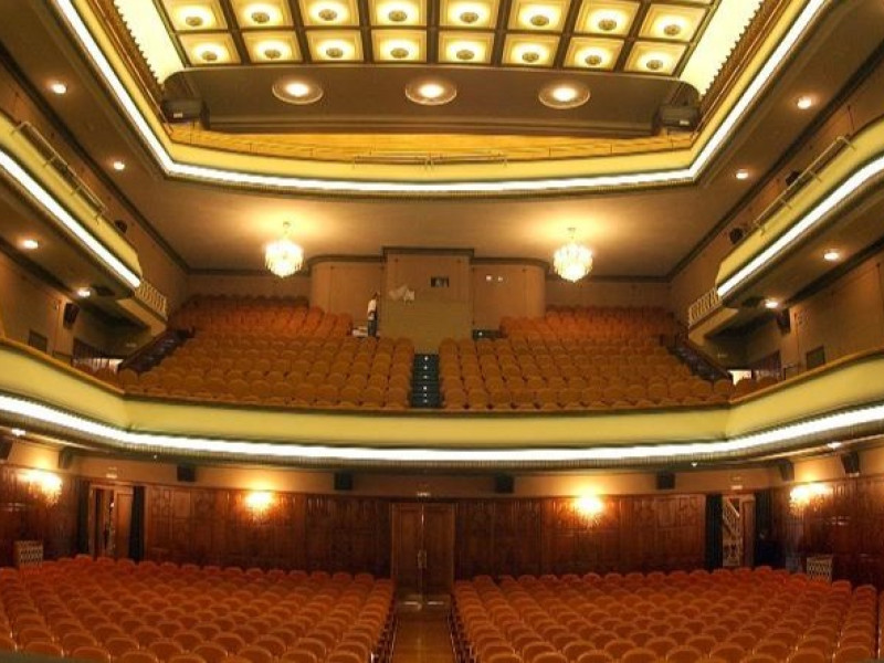 Interior del Teatro Filarmónica de Oviedo