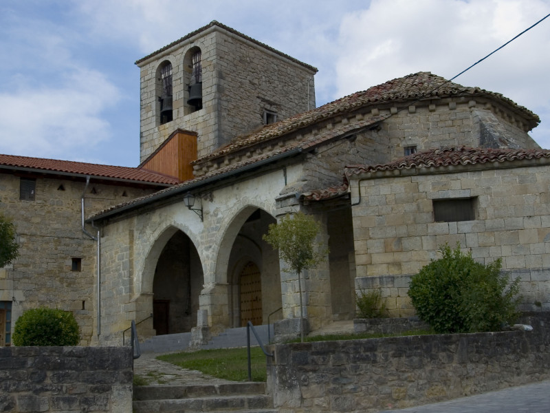 La iglesia de San Juan Bautista de Orrio, Navarra