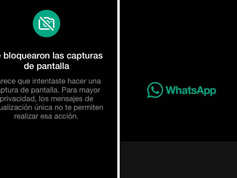 Bloqueo captura de pantalla en WhatsApp