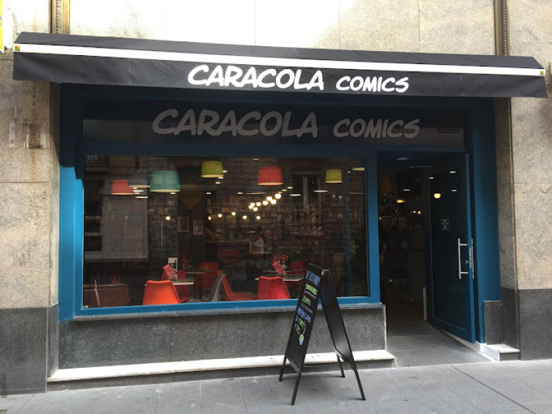 Fachada de Caracola cómics