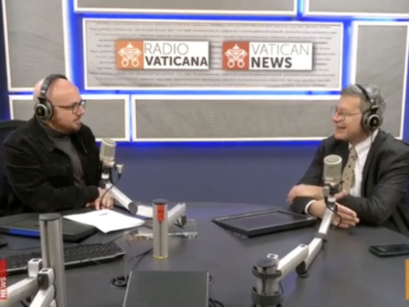 Paolo Ruffini en Radio Vaticano con Voi