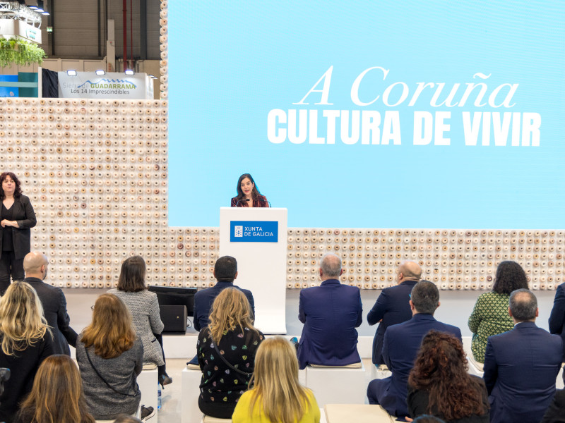 Presentación de la oferta turística de A Coruña en FITUR