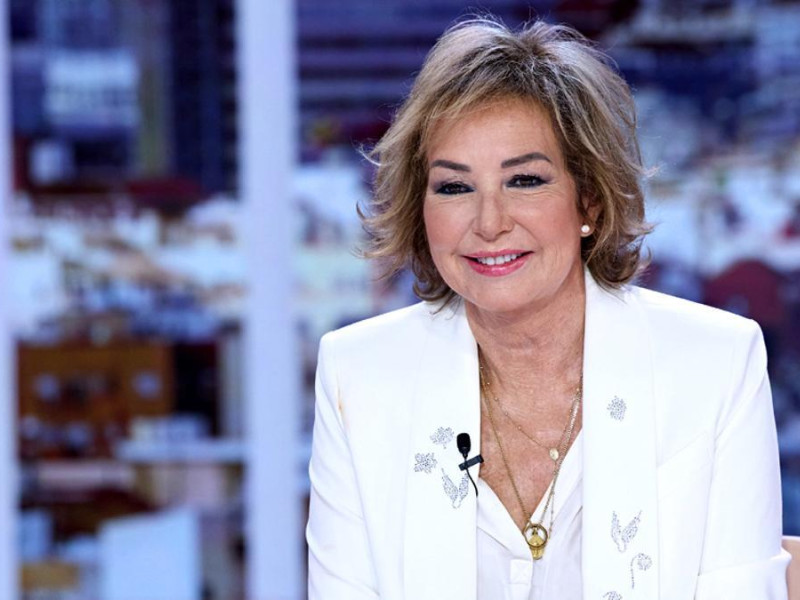 Ana Rosa Quintana, en un plató de Telecinco