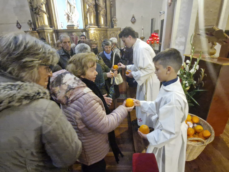 Celebración religiosa de San Vicente