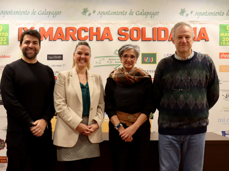Presentación de la IX Marcha Solidaria de Galapagar