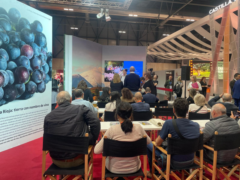 Stand de La Rioja en FITUR