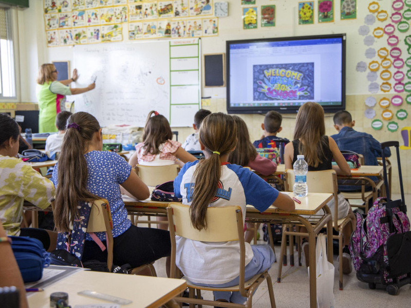 Niños colegio