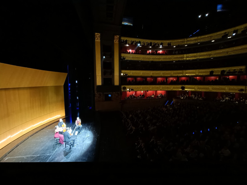 Concierto solidario 'Stradivarius por la DANA' en el Teatro Real