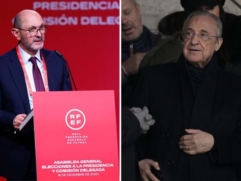 El presidente de la RFEF y el del Real Madrid no acudieron por diferentes motivos.