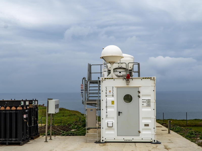 Estación meteorológica de la Agencia Estatal de Meteorología (Aemet)