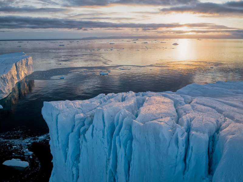Un iceberg podría chocar con la isla británica en Georgía del Sur