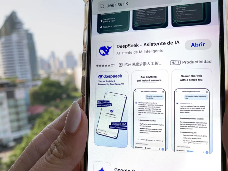 ¿En qué se diferencia DeepSeek, la nueva inteligencia artificial china de ChatGPT?