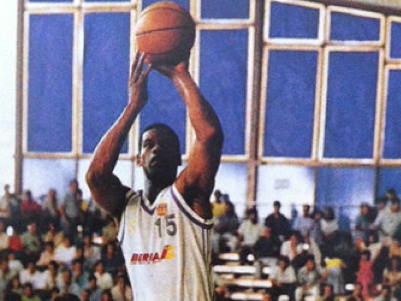 El debut de Larry Spriggs con el Real Madrid