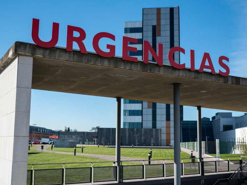 Zona de Emergencias del Hospital de Huca