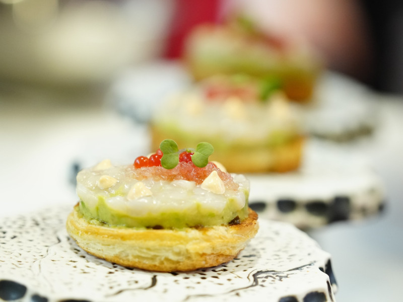 El Petisco Larpeiro es un tartar de vieira fresca