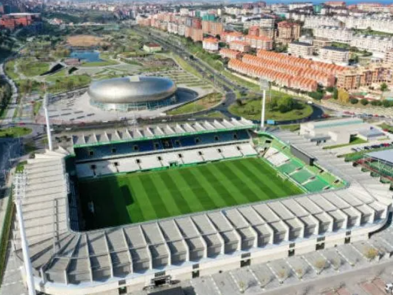 Imagen aérea de archivo de El Sardinero