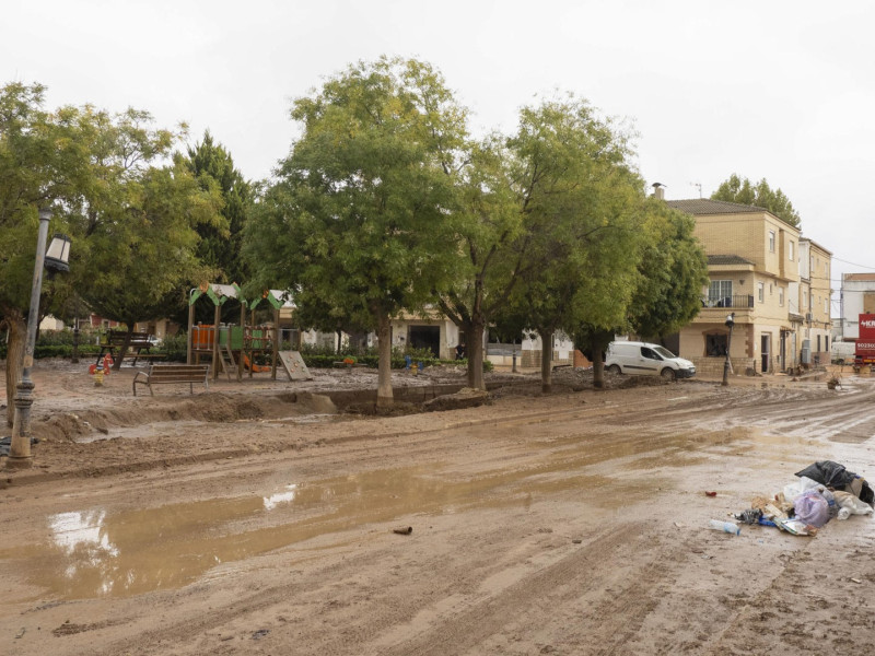 Utiel, tras el paso de la Dana por el pueblo