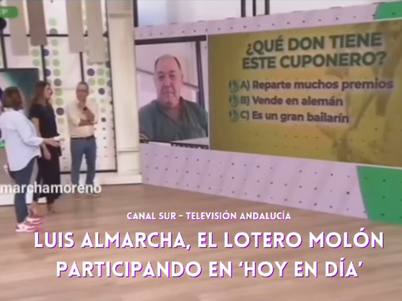 Luis Almarcha, el Lotero Molón