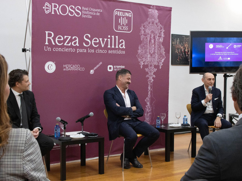 Presentación concierto "Reza Sevilla"