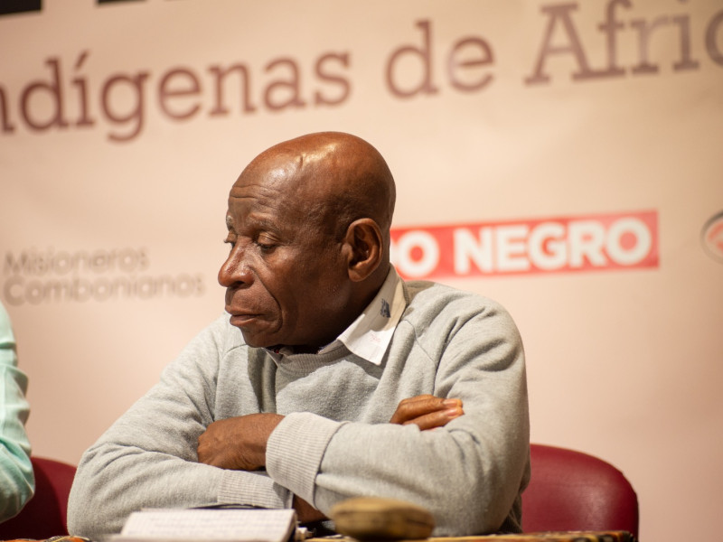 Luc Ndeloua, presidente de Abonawi, asociación premiada por MUNDO NEGRO, 2024