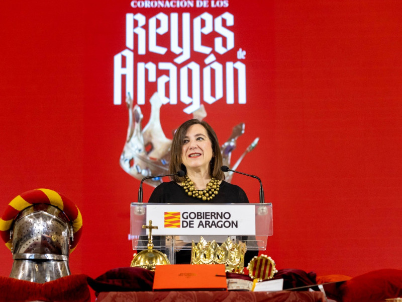 Presentación de los actos de la Coronación de Fernando I de Aragón.