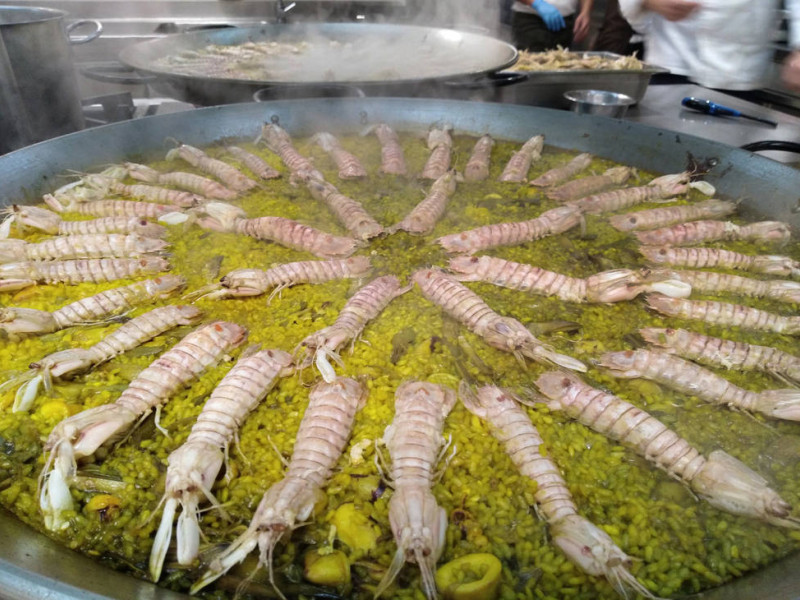 El arroz está muy presente en las Jornadas Gastronómicas de la Galera que celebra el Grao de Castellón